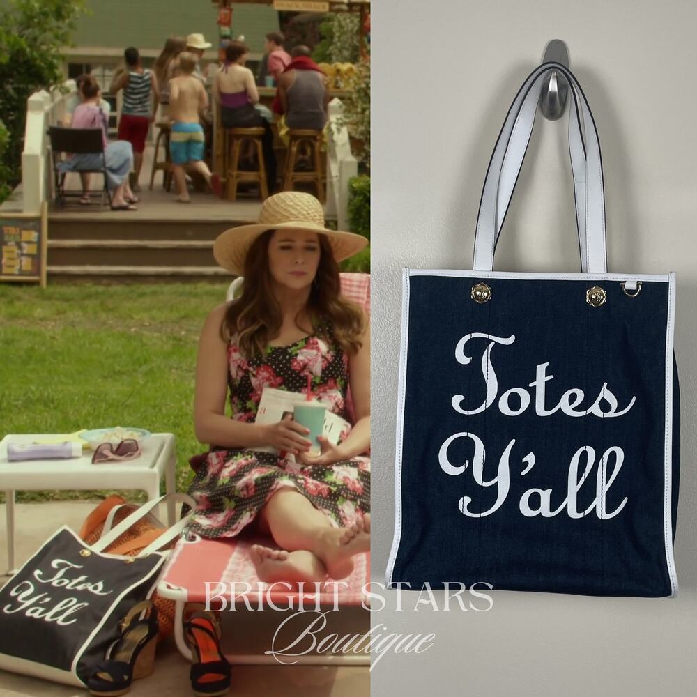 Rare Totes Y'all Tote Bag ASO Lorelai Gilmore Girls A Year In The Life Casual